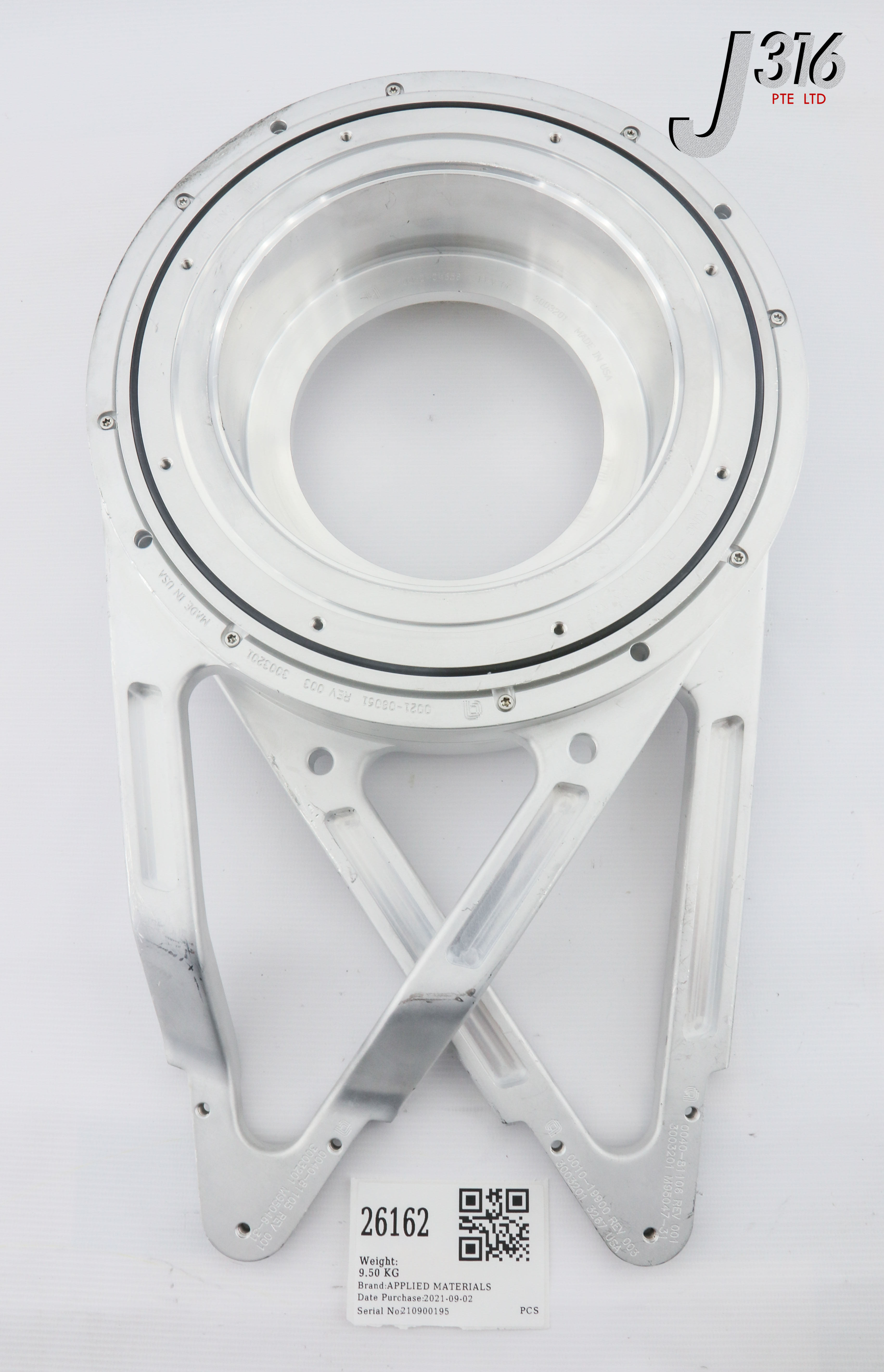 オーダー　専用 26162 APPLIED MATERIALS VHP HUB ASSY, 0021-08364, 0040-04658 0021